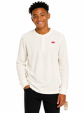 Levi's Boys' Long Sleeve Henley Thermal Shirt