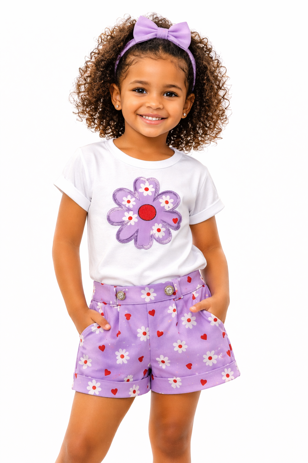Kids land Daisy 2pc pants set