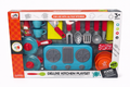 Deluxe Kitchen Playset – Kids Pretend Play Cooking Set