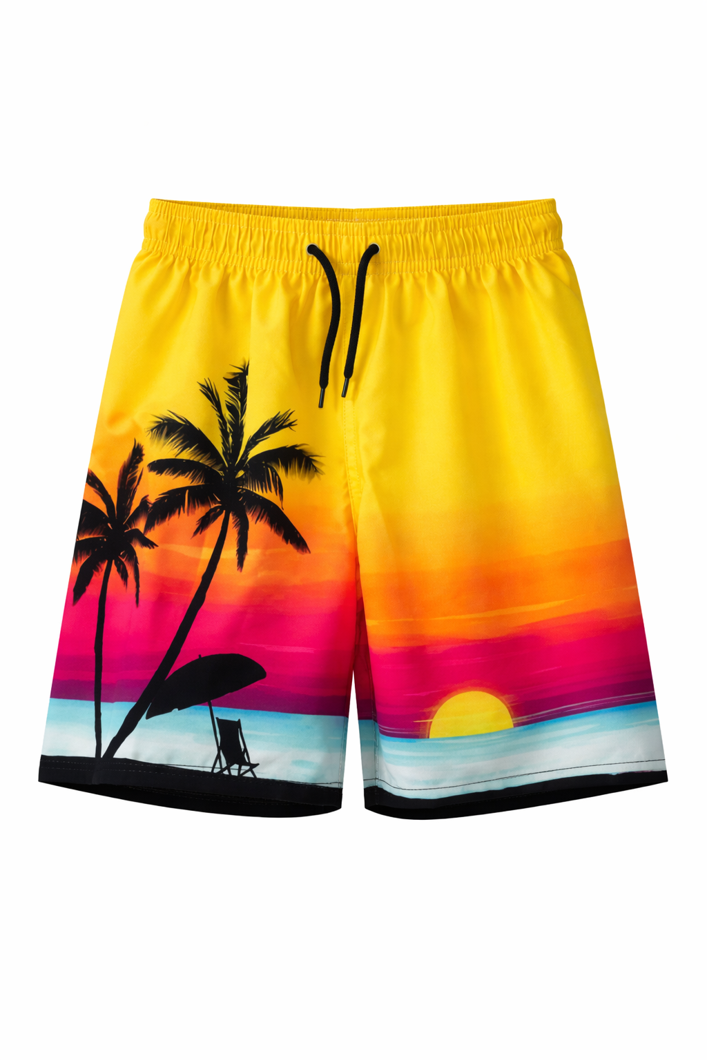 Boys Tropical Sunset Swim Shorts