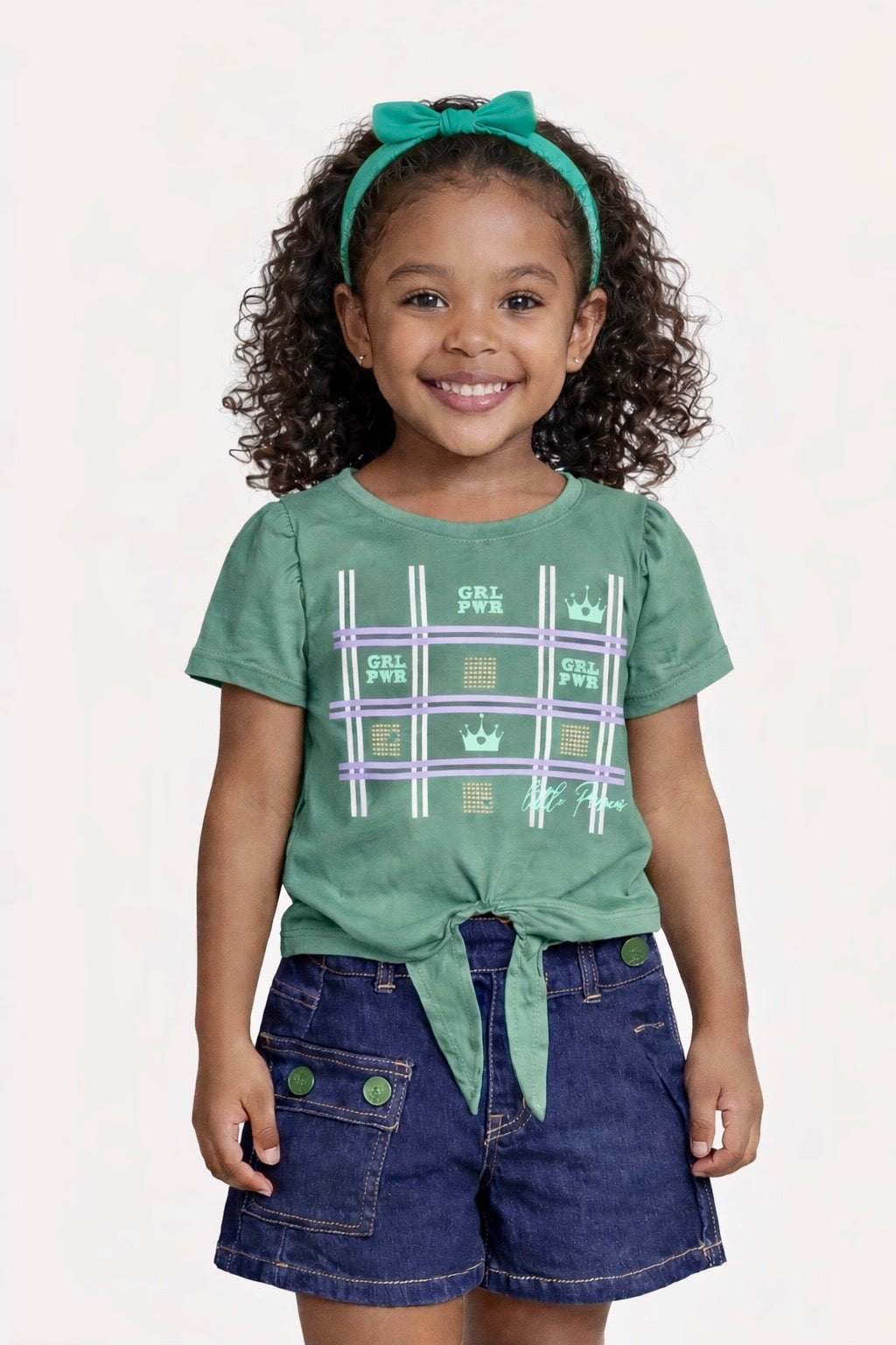 Girls Pants Skirt Set