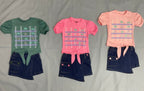 Girls Pants Skirt Set
